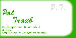 pal traub business card